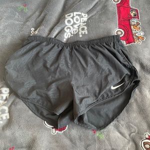 Nike running shorts, black, size M